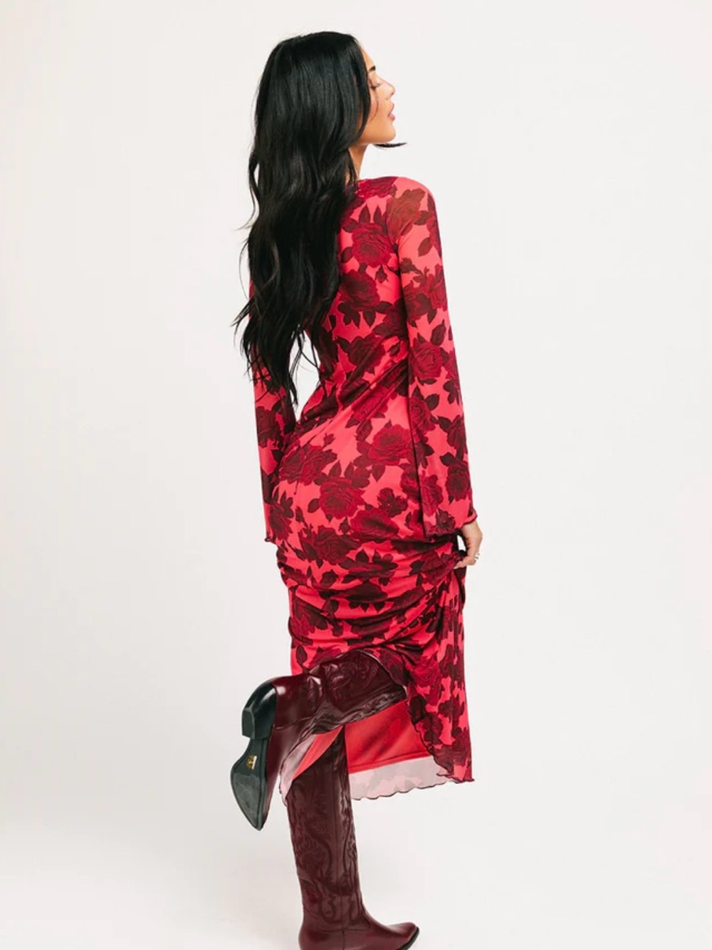 BE RIGHT THERE MESH DRESS - ZOCO - Picture 8 of 16